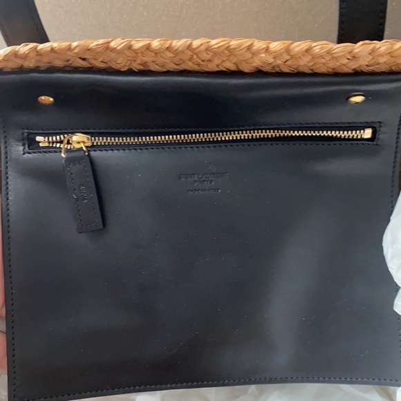 Saint Laurent Raffia tote bag - Picture 4 of 8